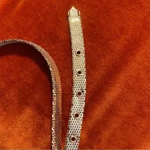 1980s vintage Whiting & Davis gold mesh elegant slinky waist belt Whiting & Davis | Accessories | 98s Vintage Whiting Davis  main image 2